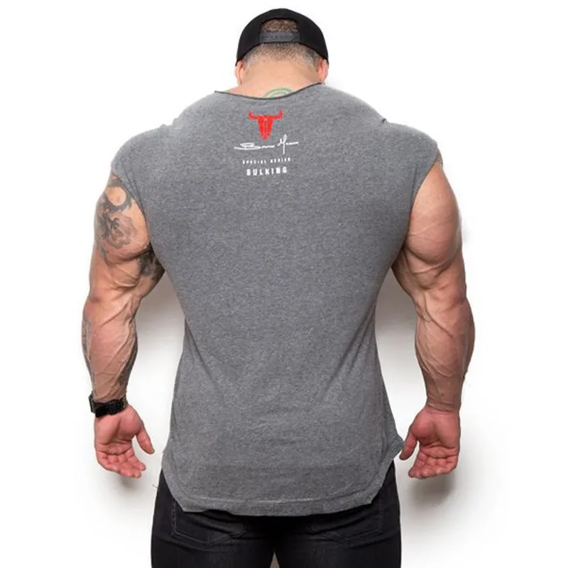 Mens tshirt Cotton sleeveless shirt Casual Fashion Gyms Fitness workout Male Tees Tops Summer Joggers Bodybuilding Clothing Mens tshirt Cotton sleeveless shirt Casual Fashion Gyms Fitness workout Male Tees Tops Summer Joggers Bodybuilding Clothing