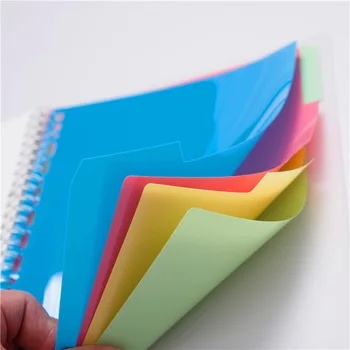

Harphia A5 B5 Kawaii Spiral Notebook Divider Cute Fine Organizer Separator Pages 4 sheets PP Matt Frosted Plate Index Paper