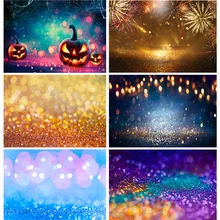 

SHENGYONGBAO Art Fabric Photography Backdrops Prop Glitter Facula Light Spot Theme Photography Background 21318TTU-09