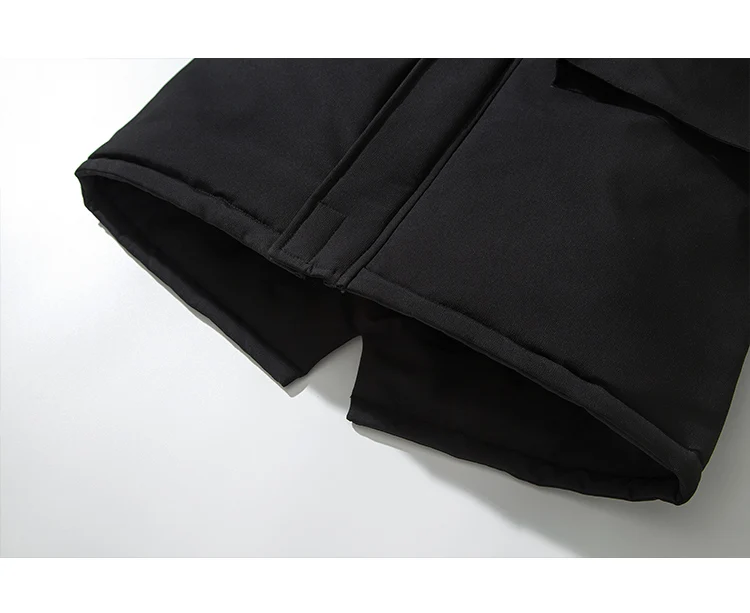 Fur Collar Hooded Down Jackets Men Winter Thicken Warm Long Cotton Padded Parkas Men Overcoats New Embroidery Long Coat Men