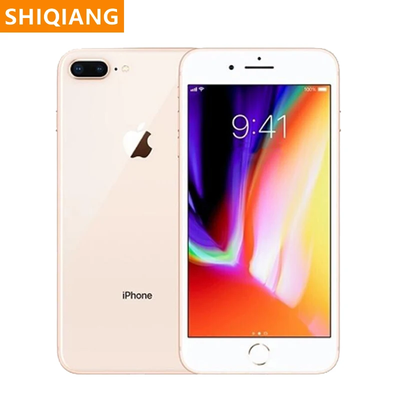 Used Original Apple iPhone 8/8 Plus Unlocked Smartphones Hexa Core iOS 64/256GB Cell Phones NFC 5.5'' 12MP 4G LTE Mobile Phones
