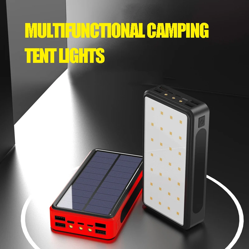 Camping Light Outdoor Portable Fast Charge Solar Charging Unit Mini Multi-Function Camping Light