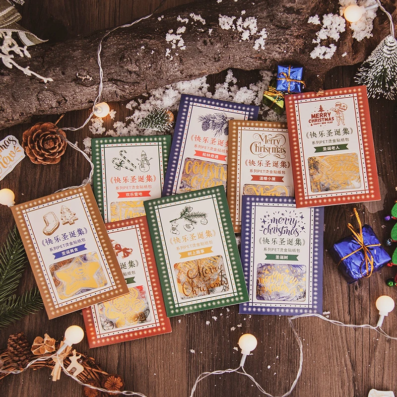 web pasta Wereldbol Retro Vintage Happy Christmas Collection Bronzing Dagboek Huisdier Sticker  Zak Scrapbooking Decoratie Materiaal Papier Pack Groothandel|Stickers voor  briefpapier| - AliExpress