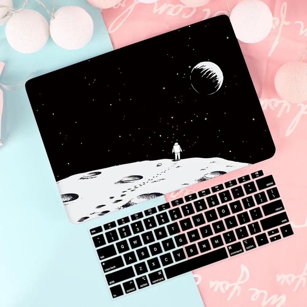Чехол для ноутбука с мраморным рисунком чехол Macbook Air 13 Mac Book 2019 Retina Pro 15 дюймов Touch