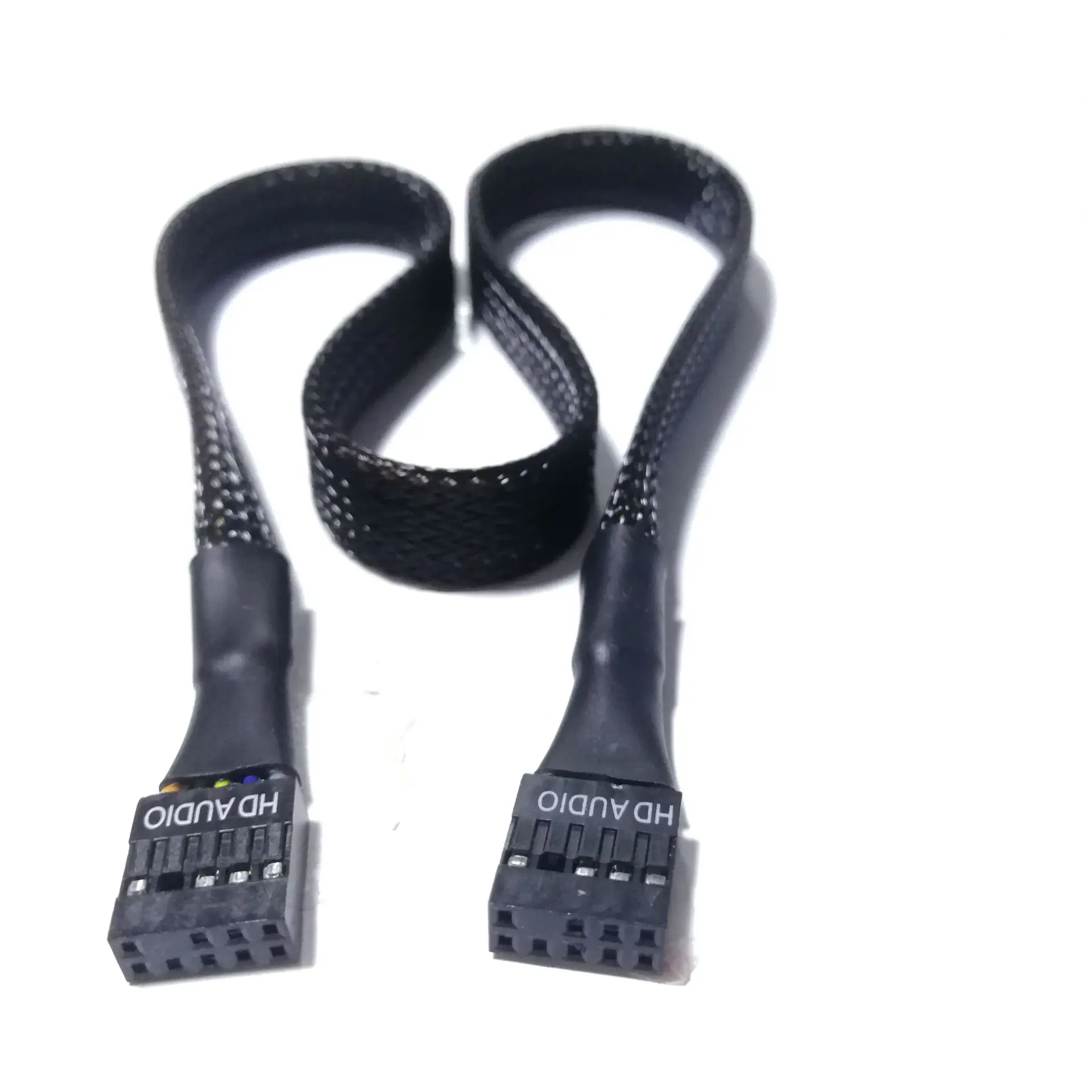 1 шт. AC97 HD аудио Удлинительный кабель UL1007 22AWG провод для передней панели шасси 50 см