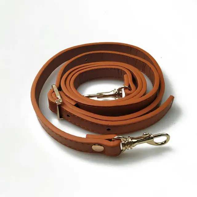 New 138cm Long PU Leather Shoulder Bag Strap bag Handles DIY Replacement Purse Handle for Handbag Belts Strap Bag Accessories 26 (dark yellow )