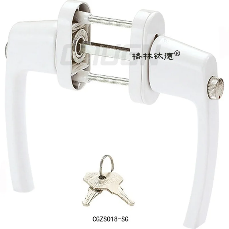 

Chugn CHUGN Wear Handle Lock with Insurance Plastic-steel Side Hung Door Double-Sided Drive Handle CGZS018-SG