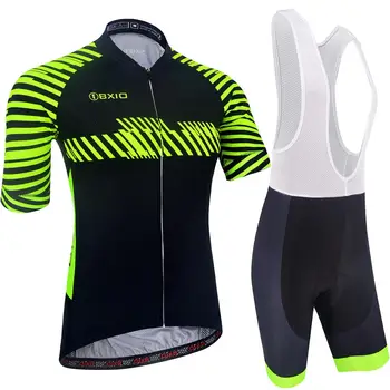 

BXIO Cycling Suits Breathable Short Cycling Jerseys 5D Gel Pad Bib shorts Quich-dry MTB Bike Wear 211