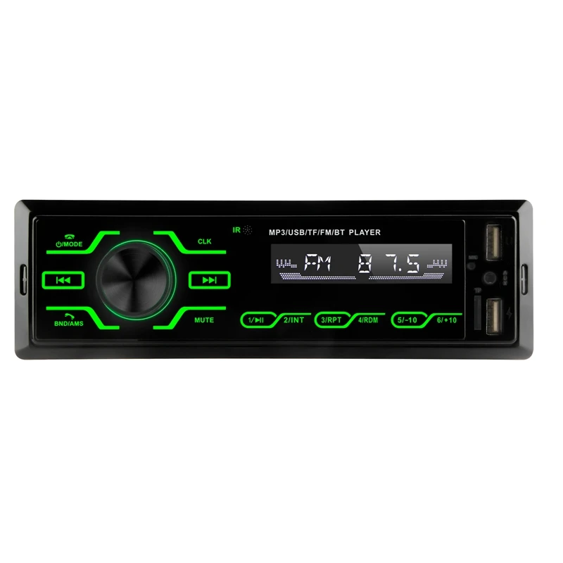 NEW-12V Универсальный 1Din автомобиля многофункциональное радио Bluetooth MP3 плеер USB