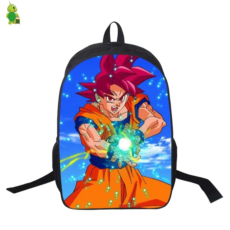 Dragon Ball Супер Broly рюкзак с Гоку мультфильм школьные сумки для подростков девочек мальчиков ноутбук рюкзак для женщин мужчин Дорожная сумка на плечо - Цвет: 12