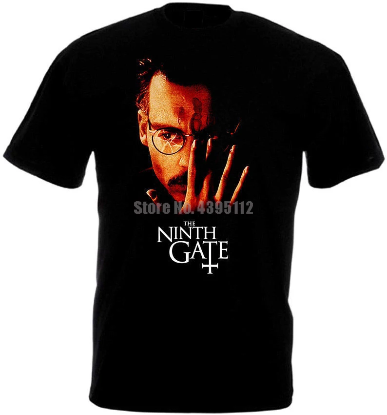 The Ninth Gate Movie Poster Womens Funny Tshirts Hip Hop Streetwear T Shirts Femmes 2019 T-Shirt Brand T-Shirts Top | Женская одежда