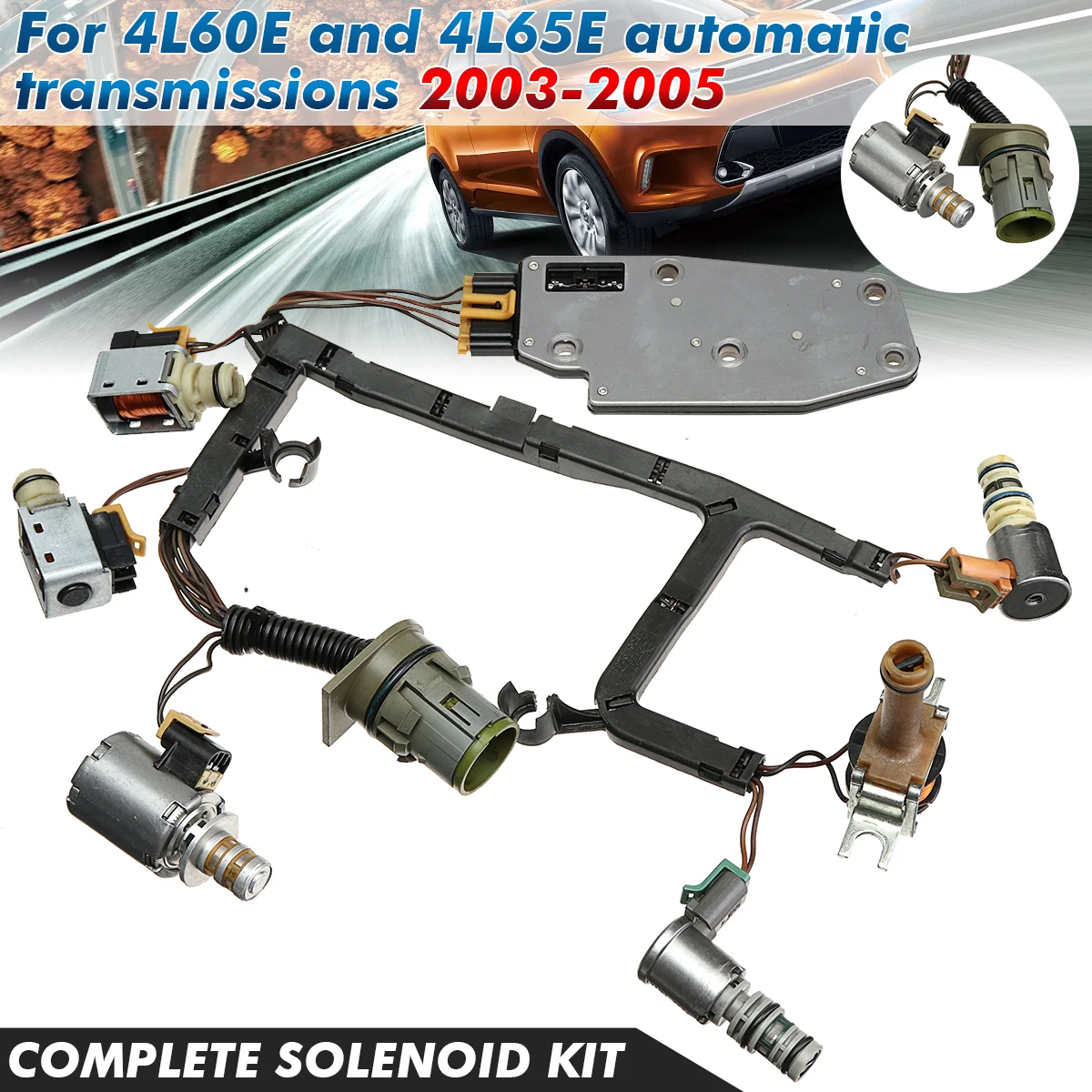 4L60E 4L65E Automatic Transmission Master Solenoid Kit TCC EPC PWM