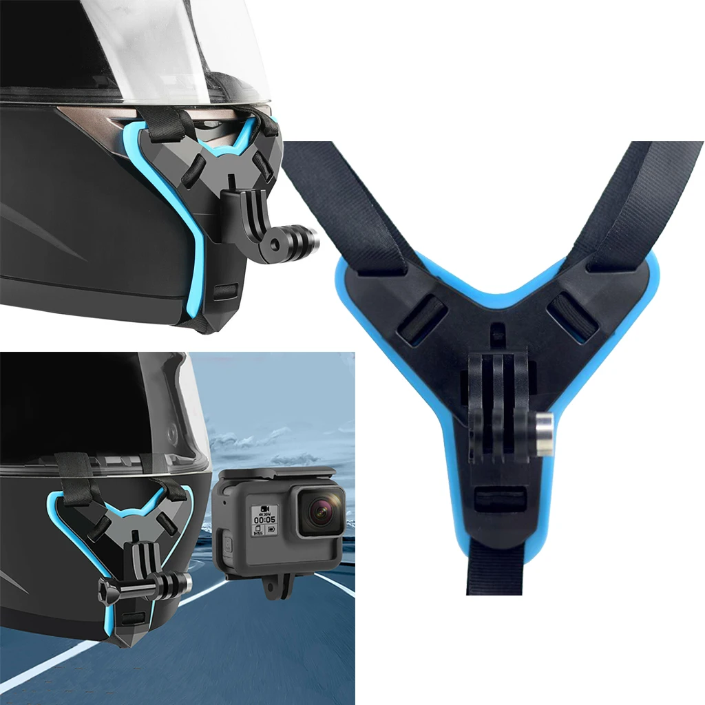 Chin Fixing Holder Integrated Helmet Belt for Sports Action Camera for 8/ 7/ 6/ 5/Yi/SJ Cam Chin Fixing Holder Integrated Helmet Belt for Sports Action Camera for 8/ 7/ 6/ 5/Yi/SJ Cam