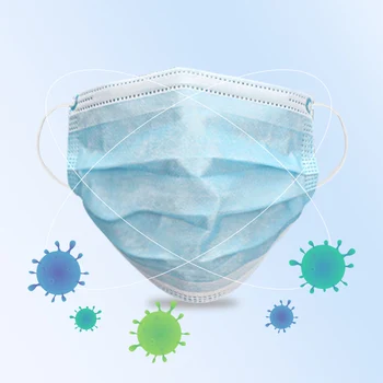 

50pcs Anti Dust Mouth Diposable Face Mask Anti Pollution 3 Layers Masks Dustproof Earloop Non Woven Mouth Mask 마스크