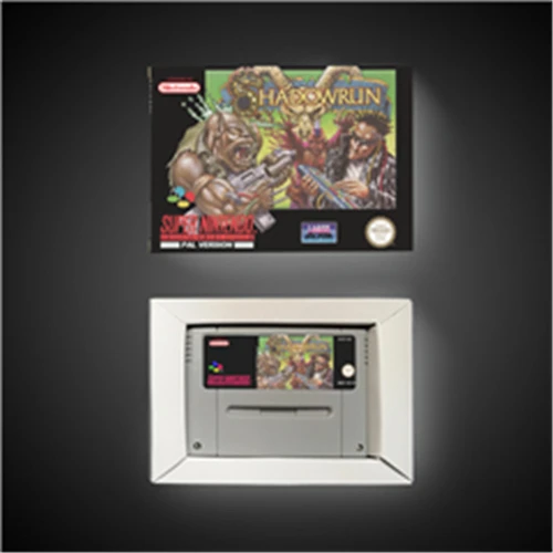 

Shadowrun - EUR Version RPG Game Card Battery Save With Retail Box