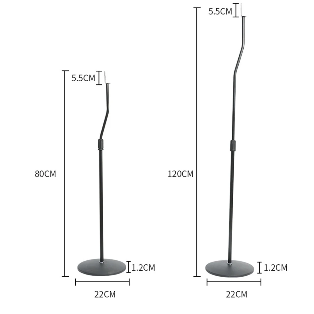 Muro Di Casse 5 Staffe Universali Bianche Per Altoparlanti Da Parete/ Soffitto - Adatte A Bose E Altri, Carico 8 Lbs Staffa Altoparlanti - Foto 12