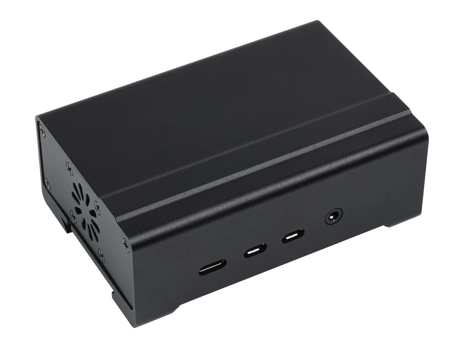 

Waveshare DIN Rail Aluminum Case for Raspberry Pi 4, with Cooling Fan and Heatsinks, Boards NOT Included