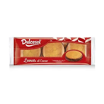 

DULCESOL Lunas (Bizcochos ballados de chocolate) - 12 unidades