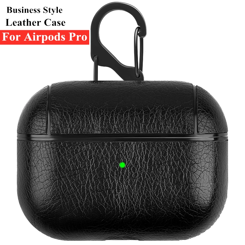 Leather Case for Airpods Pro Luxury Business Style Case for Air