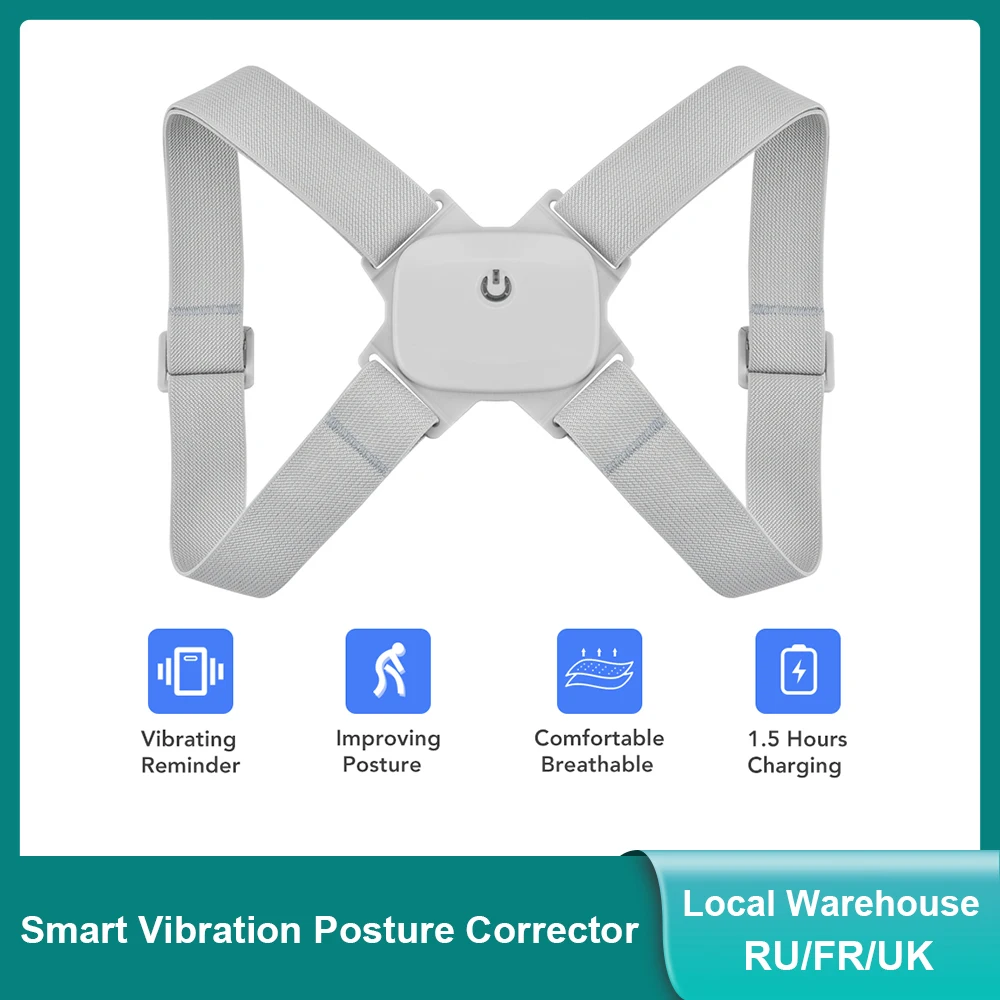 Smart Intelligent Vibration Posture Corrector Adjustable Back Posture