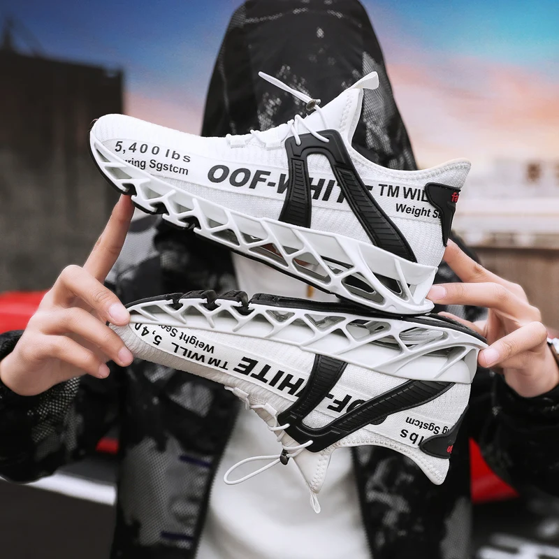 Mens Sneakers Outdoor Running Shoes for Men Spring Summer Training Walking Gym Shoes Anti Slip Cushion Sport Trainers Shoes Male