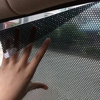 

Pair Electrostatic Sunshade Stickers Film Films For Auto Curtain Windshield Use