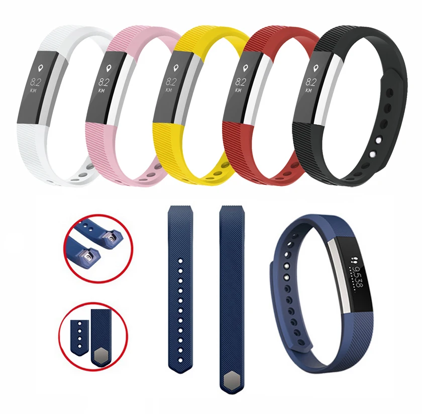 1 шт. сменный Силиконовый Браслет для Fitbit браслеты Alta браслет регулируемый ремня