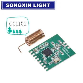 

CC1101 Wireless Module Long Distance Transmission Antenna 868MHZ SPI Interface Low Power M115 For FSK GFSK ASK OOK MSK 64-byte