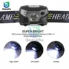 LED Headlamp USB Rechargeable Sensor Outdoor Camping Head Lamp Sport Running Fishing Headlight Flashlight Torch Waterproof ► Photo 3/6