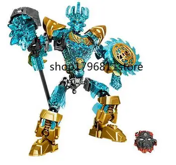 

KSZ 613-1 Ekimu the Mask Maker Biochemical Warrior Bionicle Building Block Toys Compatible 71312