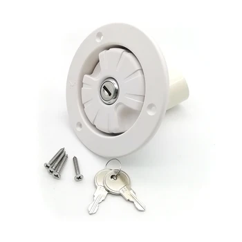 

Fresh Water Fill Hatch Inlet Filter Lockable For RV Boat Camper Trailer Caravan Accessories