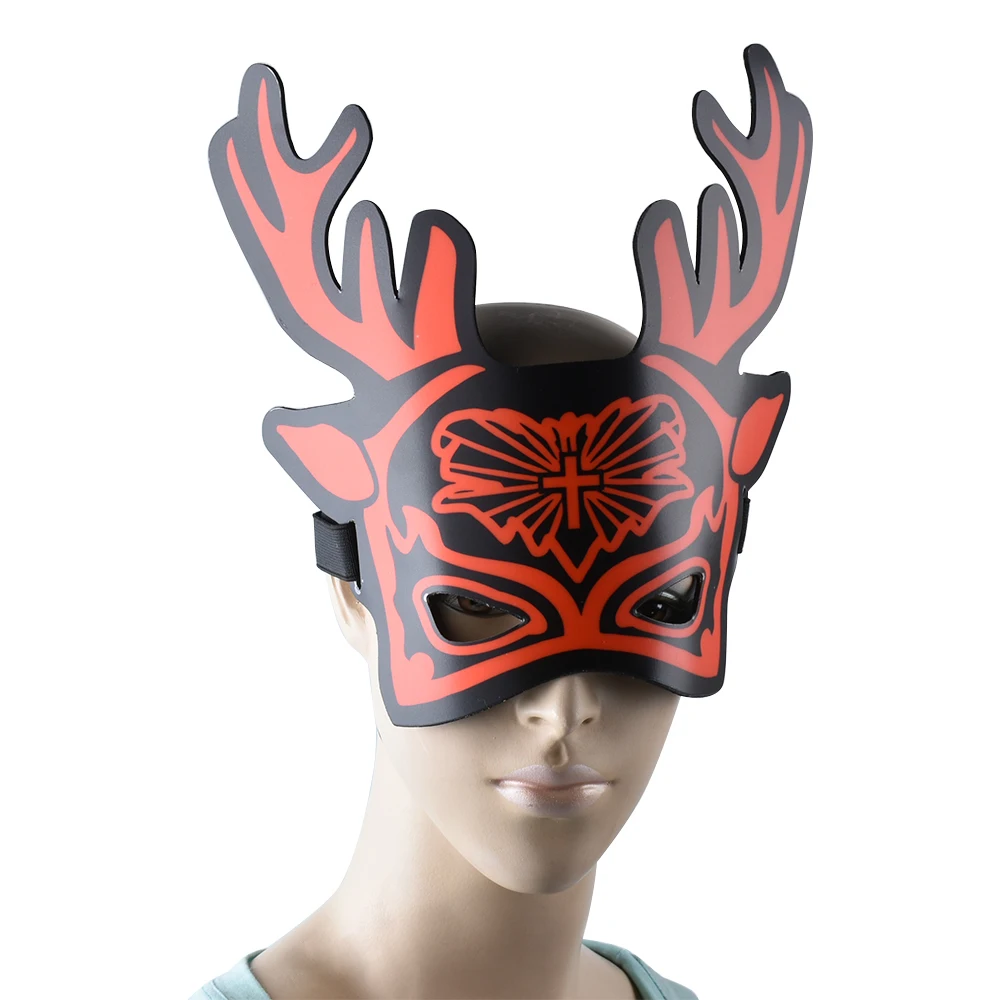 Halloween Sound Activated Mask Party Supplies Animal Face Mask Cosplay Costume Props