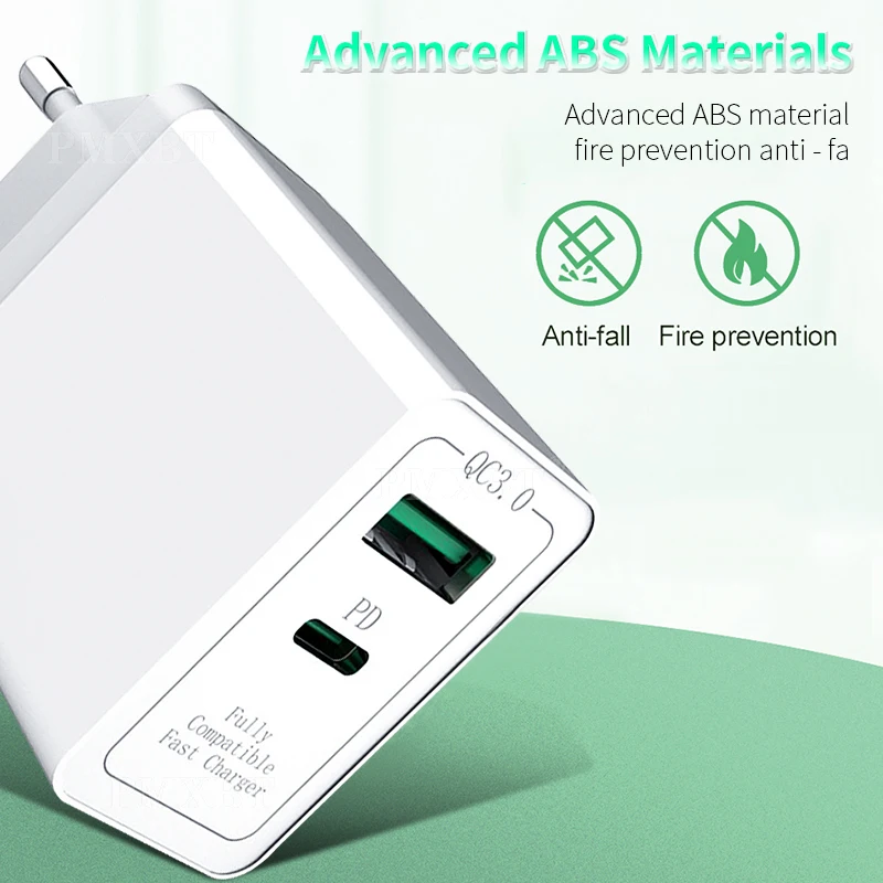 Быстрая зарядка 4 0 3 QC PD зарядное устройство 36 Вт QC4.0 QC3.0 USB Type C для iPhone 11 X Xs 8 Xiaomi Phone