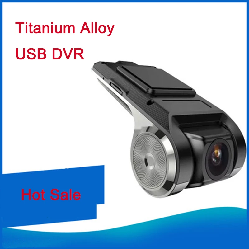 

Full HD Car DVR USB Hidden Driving Recorder with ADAS system 170 Degree Wide Angle Camera