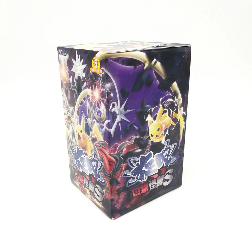 TAKARA TOMY карточный стол Настольная игра 150 шт./компл. 5 шт./пакет флеш-карта игрушки для детей рождественские подарки карты покемон коллекции