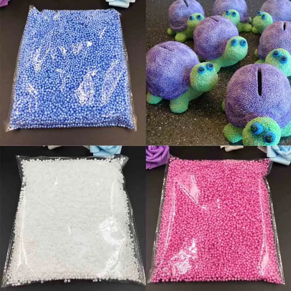 

2-3mm party DIY Kids Toys foam balls Beanbag filler foam colorful snowmaking foam beads fillers