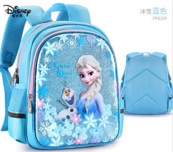 

Disney new cartoon schoolbag princess frozen girls baby backpack kindergarten bag gift children backpack