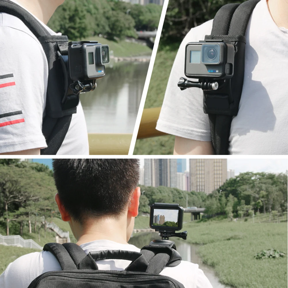 Высококачественный спортивный рюкзак для камеры Gopro Hero7 6 5 черный аксессуары для экшн-камеры