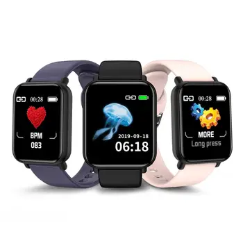 

Smart Sport Watch R16 Android IOS Heart Rate Blood Pressure OXY Bracelet Sleep Fitness Tracker Men Women Color Call Message Band