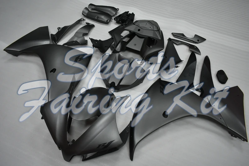 Обтекатели для YZF1000 R1 2012 2014 матовые серые Серебристые Пластиковые обтекатели YAMAHA