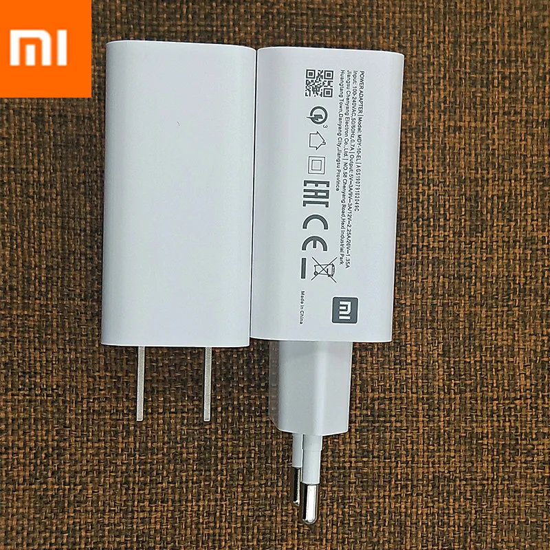 Xiao mi 27 Вт быстрое зарядное устройство QC 4,0 турбо Зарядка адаптер питания usb C для mi 9 8 SE 9T CC9 A2 A1 mi X 3 2 Red mi note 7 K20 pro