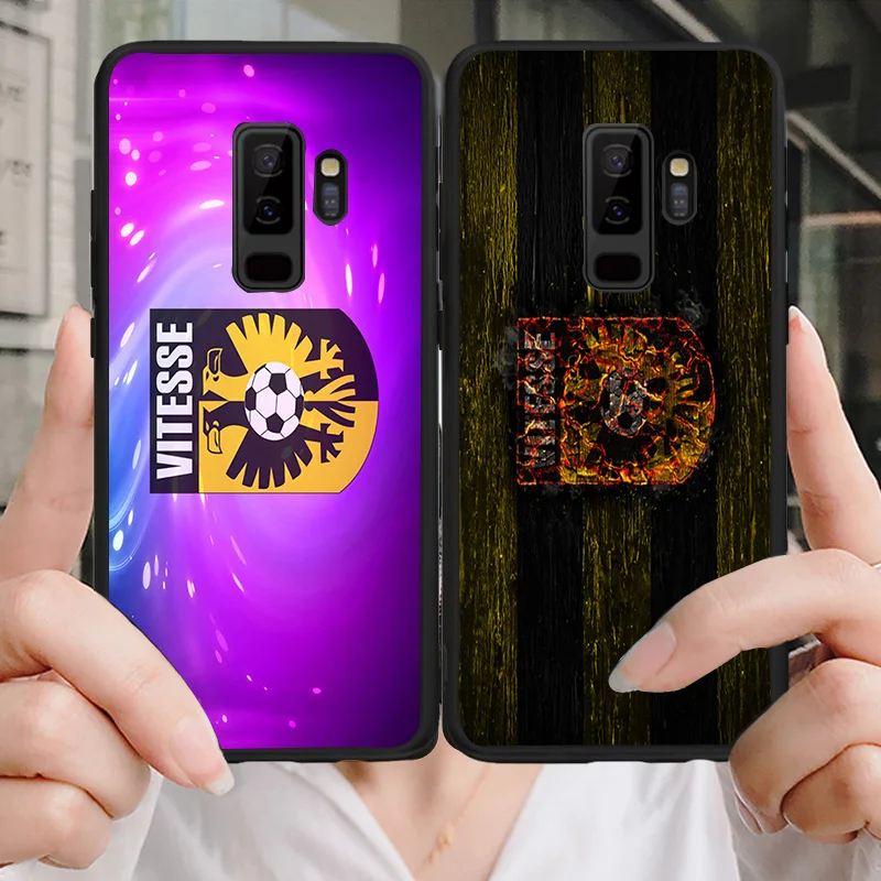 Чехол для телефона Linssen чехол Samsung Galaxy S10 S8 S9 Edge DIY черный мягкий TPU Vitesse FC A9 C10 C9 J7 Max