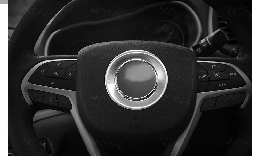 MOPAI Автомобильные Чехлы На Руль для Jeep Cherokee, Автомобильный руль, декоративный чехол для Jeep Grand Cherokee+ автомобильные аксессуары