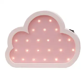 

LED Cartoon Clouds Shape Wall Lamp Modeling Light Festival Home Decorative Cute