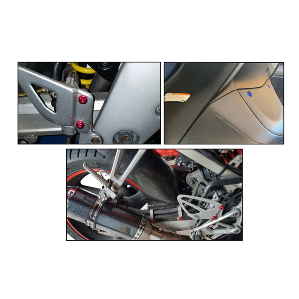 Универсальный Полный обтекатель болт комплект винтов спортивный велосипед