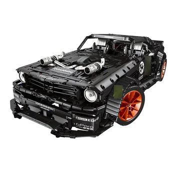 

Science and technology series Mustangully GTFE racing model power group boy education spelling assembling building block toys