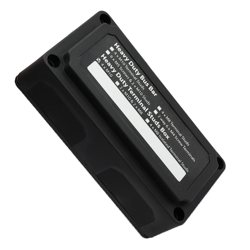 4 Way Bus Bar Power Distribution Box With Screw On Cover 300A Sealed