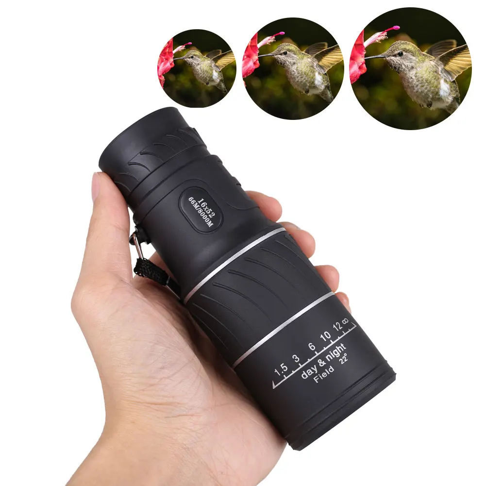 

Dual Focus Telescope 16x52 High Power HD Optical Hunting Telescope Low-light-level Night Vision