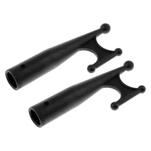 2 ШТ МОРСКОЙ лодочный крюк-Boathook-7,87 дюйма длинный-нейлон-морской/морской Сменные крючки наконечник 1 дюйм Полюс