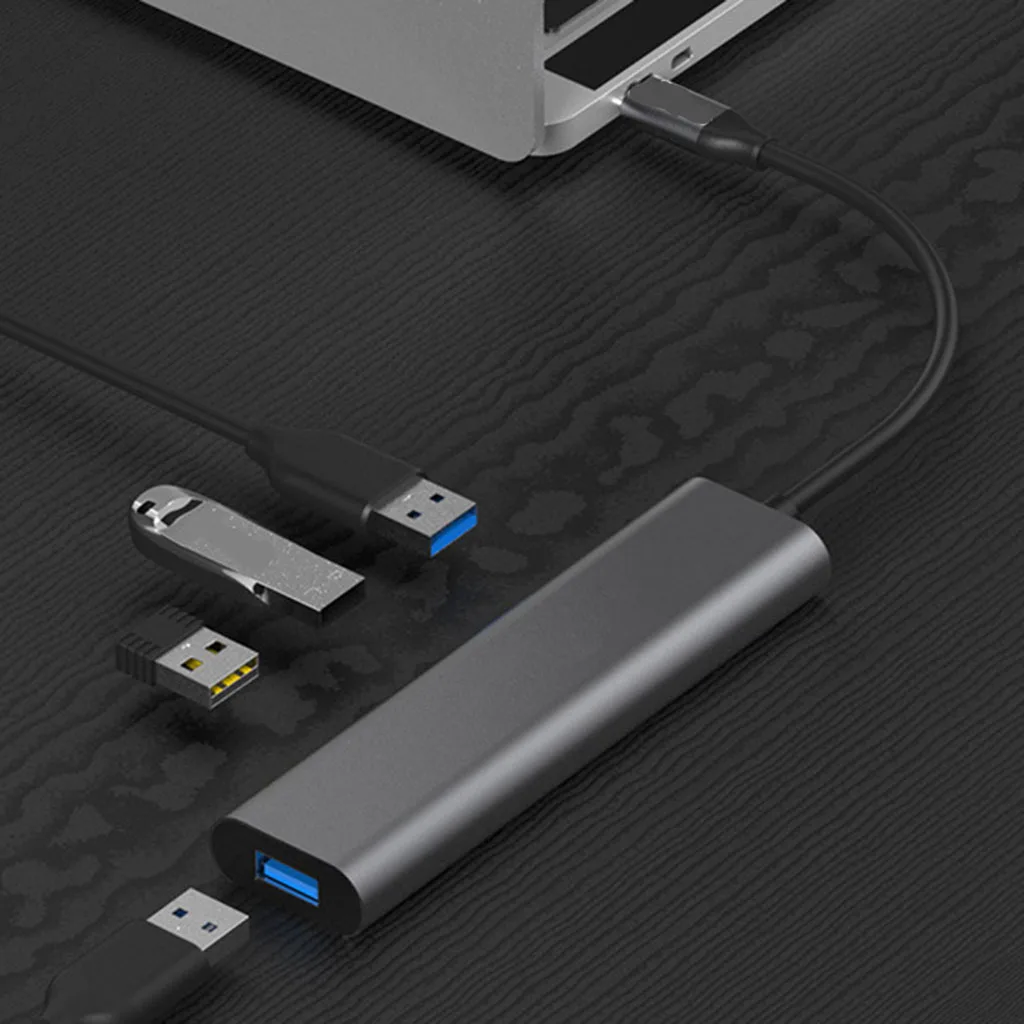 4 в 1 USB C концентратор адаптер ключ для MacBook Air Pro и других Usb ноутбуков